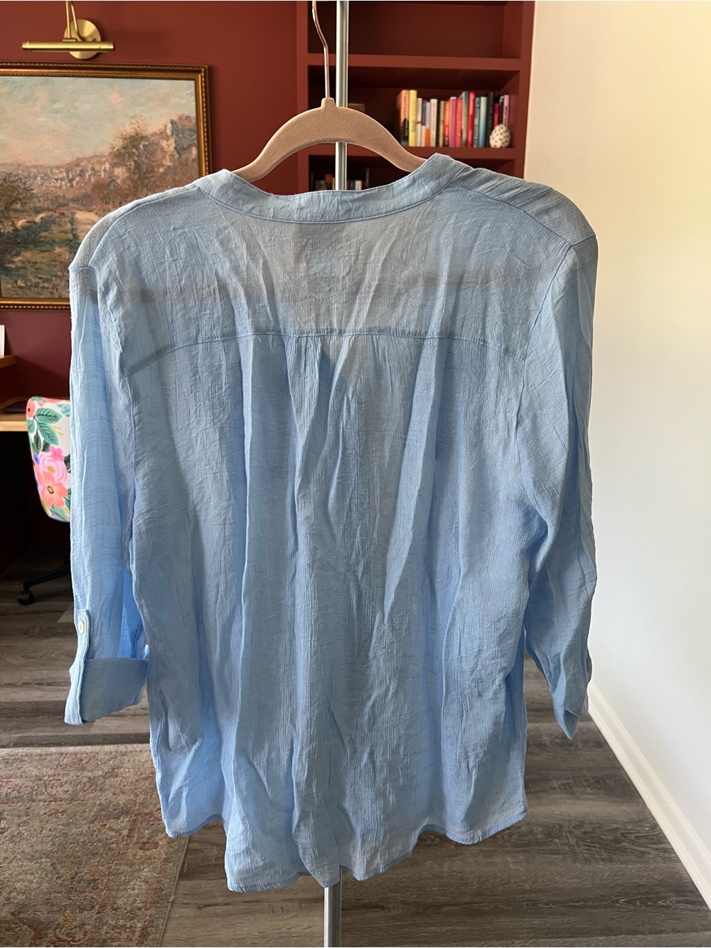 Ruby Rd. Button-Up Blouse - Picture 5 of 5